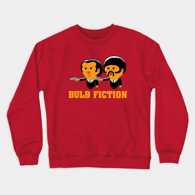 Bulb Fiction Crewneck Sweatshirt by bohsky